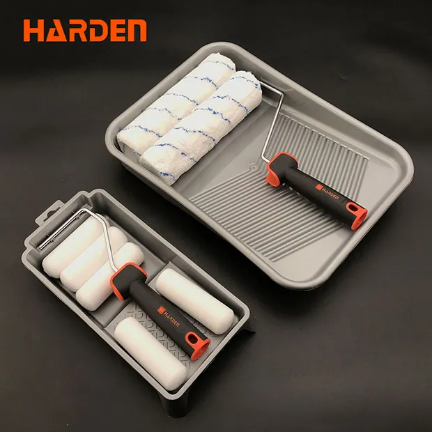 Harden%204"%207Pcs%20Roller%20Brush%20Set%20Cost-effective%20smart%20paint%20roller,%20painting%20rollers%20and%20brushes,%20microfiber%20paint%20roller%20set%20620133%20-%20Image%202