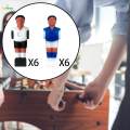 12x Foosball Men Football Players Figures Foosball Soccer Table Football Men.