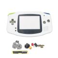 Full New GBA Replacement Housing Shell for Gameboy Advance Shells With Conductive Rubber Pad Buttons Kit for GBA IPS Gaming Case. 