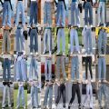 A few yuan cheap export tail goods summer miscellaneous jeans women's Korean version loose miscellaneous styles women's jeans.