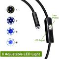3in1 7mm Type C Waterproof Endoscope Camera Inspection 1m 2m USB Cable Endoscope Borescope Android Endoscope.