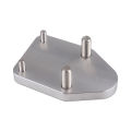Fuel Pump Plate Billet Fuel Pump Block OFF Plate for Chevy SBC 283 327 350 Engine. 