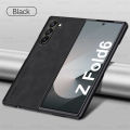 For Samsung Galaxy Z Fold 6 Case Lambskin Leather Slim Back Cover Samung ZFold6 ZFold 6 Fold6 5G Camera Shockproof Funda Coque.