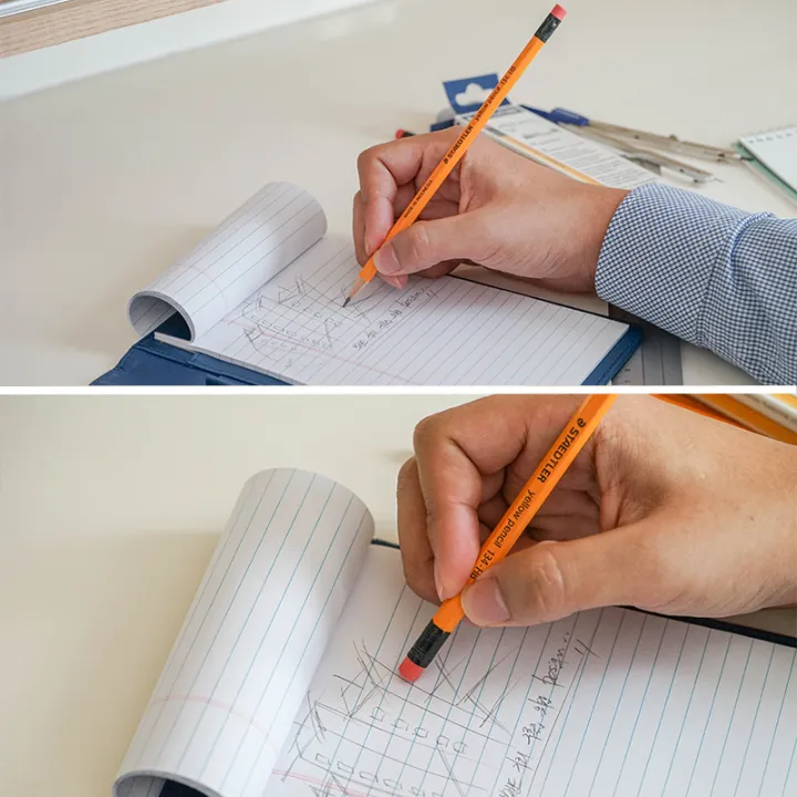 German%20Staedtler%20Yellow%20Wood%20Pencil%20134%20HB2B%20Painting%20Writing%20Pupils'%20Pencil%20Exam%20Office%20Pencil%20-%20Image%203