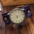 CCQ Vintage Cow Leather Bracelet Watch High Quality Antique Women Wrist Watch Luxury Quartz Watch Relogio Feminino. 