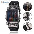 1Pc Man Binary Electronic WristWatches/ Drop Resistant Lantern Watch/ Student Fashion Sports LED Watches.
