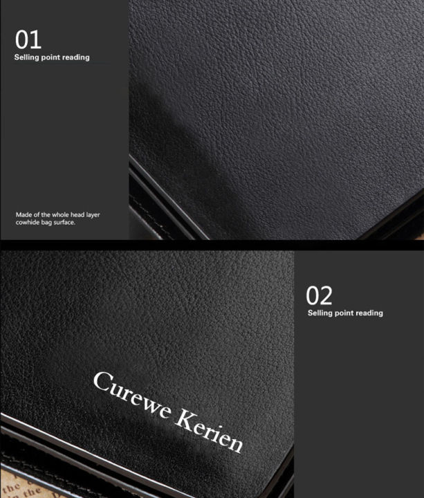 Alyson%20Men%20Leather%20Card%20Cash%20Receipt%20Holder%20Organizer%20Bifold%20Wallet%20Purse%20Bk%20-%20Image%209