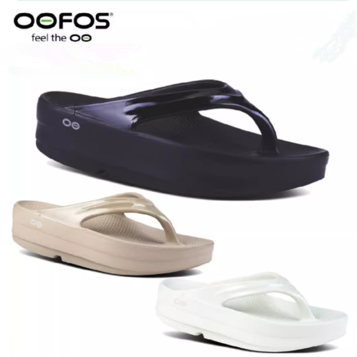 OOFOS Slippers Women Flip Flops Beach Sandals Bathroom Non-Slip Slides Women Slippers Indoor House Shoes Slipper