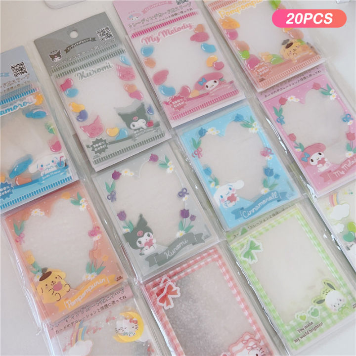 Cute ese Style Cartoon Characters Photocard Protective Display Sleeves Layor