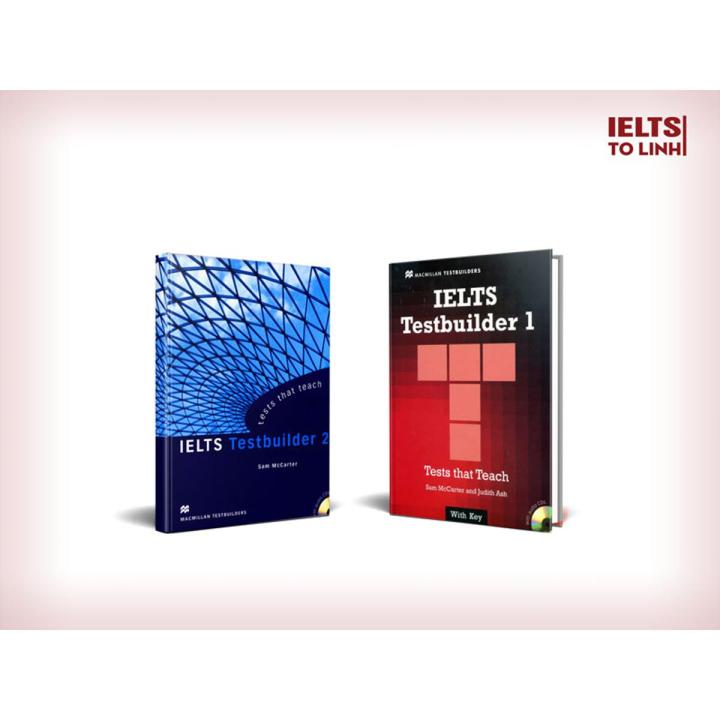 IELTS Testbuilder 1+2 Full Set 2 Books By Sam McCarter With CD
