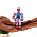 Robot Action Figure 3D Printed with Full Articulation for Stop Motion Animation 13 Action Figure Dummy.