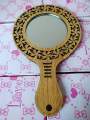 Wooden Hand Mirror. 