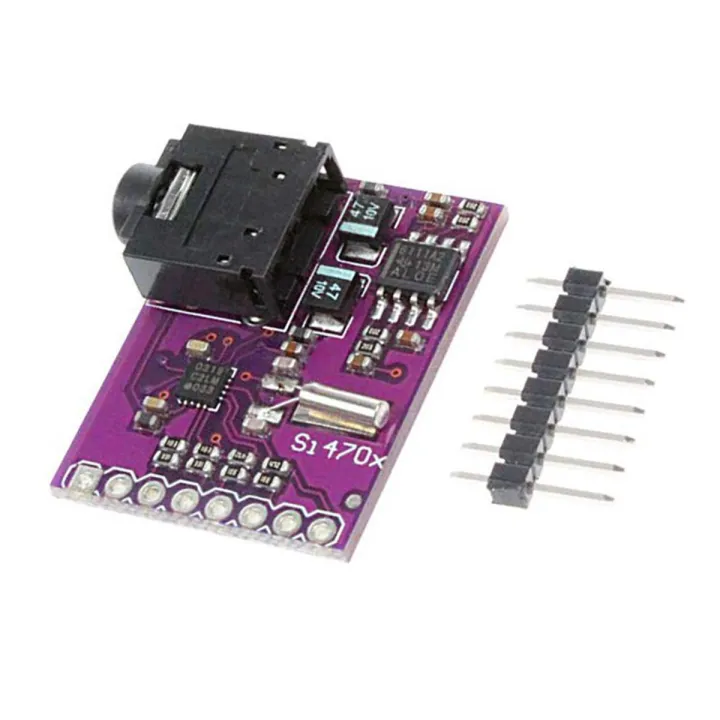 【happy one】RDS FM Radio Tuner Evaluation Breakout Module For Arduino AVR PIC ARM Radio Data Filtering Carrier Module