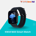 KW19 max .5D Curve Infinity Full HD IPS Display multicoloured double strap apple watch Series 9 watch for men women children. 