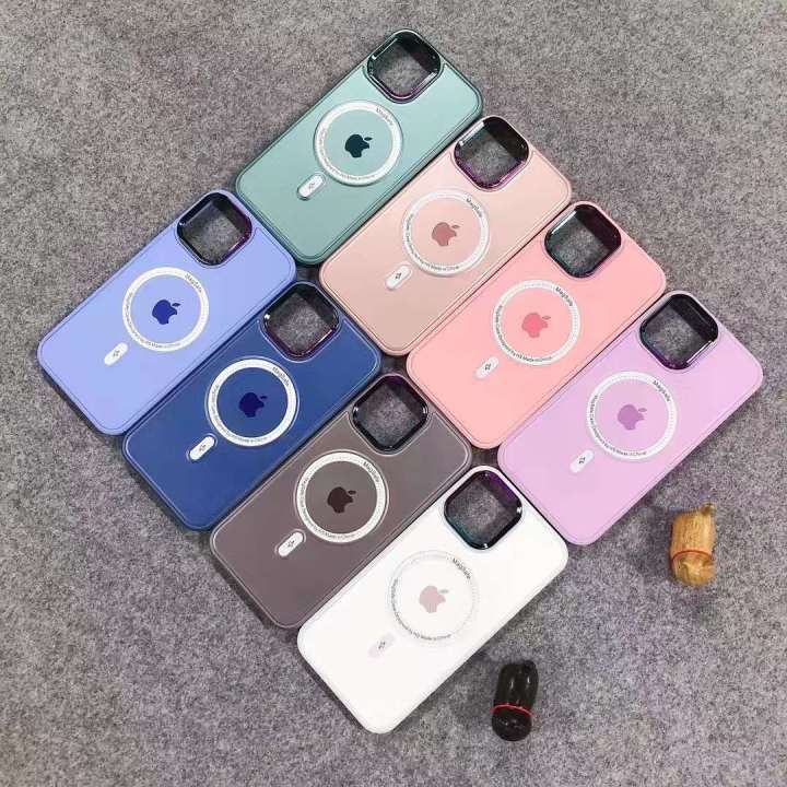 For%20iPhone%2012%20Pro%20Magsafe%20Magnetic%20Wireless%20Charging%20Case%20Clear%20Shockproof%20Solid%20Hard%20PC%20Protect%20Back%20Cover%20-%20Image%2010
