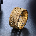 Ethiopian gold color wedding ring Women Dubai Gold Color Ring Arab Nigeria Rings Wedding Designer Flower Jewelry. 