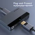 CABLETIME 4 in 1 Wireless Projector HDMI-compatible 4K 60HzMini DP HUB Light Switcher for PC Laptop Lenovo HDMI Switcher C370.