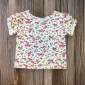 Superb Versatile -Newborn Baby Girls Tropical Printed Round Neck Tees Jumpsuit Clothes Sets For Autumn Outfits- Avant-garde. 