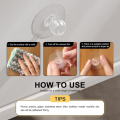 Self Adhesive Hook Knobs Cupboard Drawer Pull Handle Knobs Brand Acrylic No Drilling Mirror Cabinet Handles for Furniture Drawer Diamond Shape Hook-Ergonomic Accessories - Belizzi. 