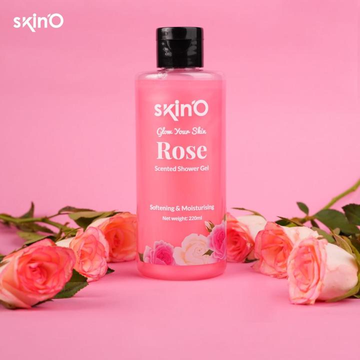 skin'O%20Glow%20Your%20Skin%20Rose%20Scented%20Shower%20Gel%20220ml%20(BUY%20ONE%20GET%20ONE)%20-%20Image%205