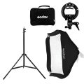 Godox 60*60cm Softbox Kit With Stand. 