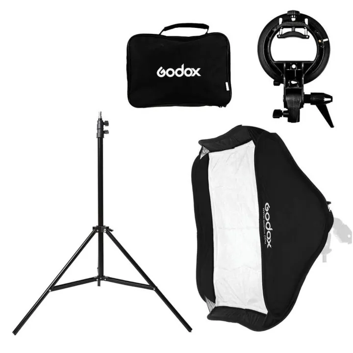 Godox%2060*60cm%20Softbox%20Kit%20With%20Stand%20-%20Image%202