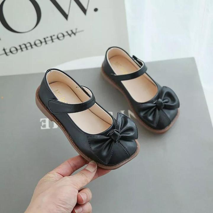 Girls Shoes for 4-5 Years Old Kids Leather Shoes