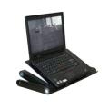 Aluminium Laptop Table - Black. 