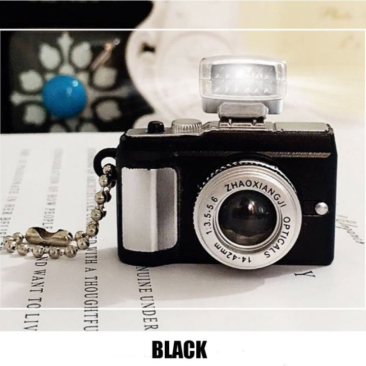 【Broad Sunlight shop】Creative Mini Camera Toy Led With Sound LED Key Chain Funny Toys for Bag Pendant Key Toy