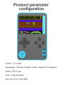 500 in 1 handheld game console ultra-thin card game console retro video game console great gift for children and adults high quality.