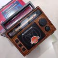 FP-1968BT Bluetooth, AUX, USB, SD Card & FM/AM/SW 3 Band Radio Supported Multi Functional Wireless Speaker.