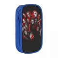 Jason Voorhees (Many Faces Of) Horror Movie Pencil Cases Pencilcases Pen Box Large Storage Bags School Supplies Stationery. 