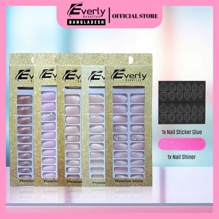 Everly Beauties DZ Series 24x False Nails Set