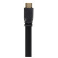 Short HDMI Male to Male Plug Flat Cable for Audio Video HDTV TV PS3. 