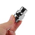 Brass Chrome Ball Joint Shower Arm Head Angle Adjustable Adapter.
