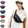 2 Zippers Waterproof Sport Pouch Beach Outdoor Waist Bag Fashion Women Men. 