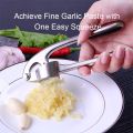 Garlic Crusher, Garlic Mincer to Press Clove and Smash Ginger Handheld Zinc Alloy Rust-proof Tool for Kitchen. 