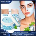 Hydra Moist Ice Water Sleeping Mask Whitening Moisturizing Mask Night Repair First Aid Facial Mask Sleep Mask Skin Care Product. 