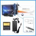 Blue Miniware Original TS101 Soldering Iron 90W Programmable Temperature Adjustable TS100 Soldering Iron Upgrade With Tip. 