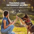 DOGCARE Ultrasonic Dog Repeller No Dog Noise Anti Barking Stop Bark Electronic Dog Training Device 2 Mode With LED Flash Light. 
