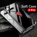 2PCS for Asus Rog 3 case Soft Transparent Full Protection clear Phone Cover Asus Rog3.