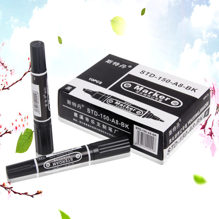 Stedan%20Mark%20Pen%20Marking%20Pen%20Big%20Two%20Sides%20Small%20Double%20Head%20Extremely%20Thin%20Hook%20Line%20Pen%20Logistics%20Pen%20Head%20Marker%20Pen%20880%20-%20Image%202