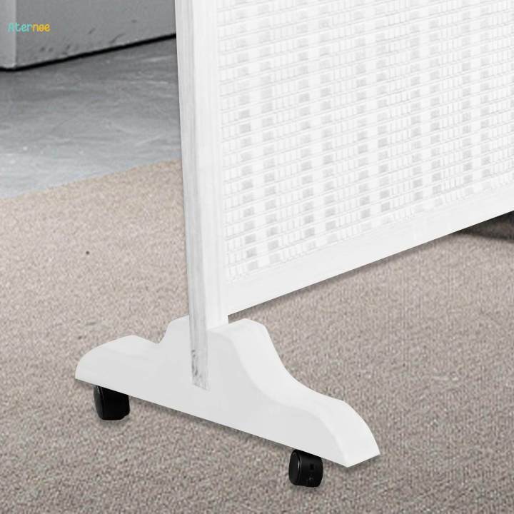 Screen Divider Stand Wooden Frame Wood Base for Dressing Room Office