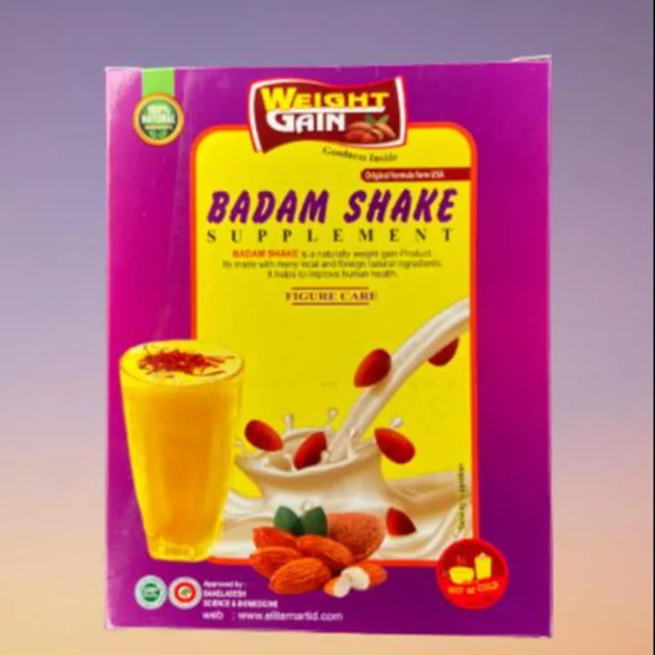 Weight gain Badam Milk Shake For healthy 1piece (packet) Badam Shake ...