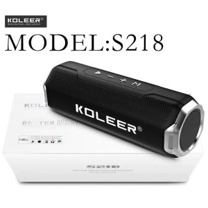 Bilashmart KOLEER S218 Bluetooth, AUX, USB & SD Card Supported Hi-Fi Audio Deep Bass Speaker With FM Radio