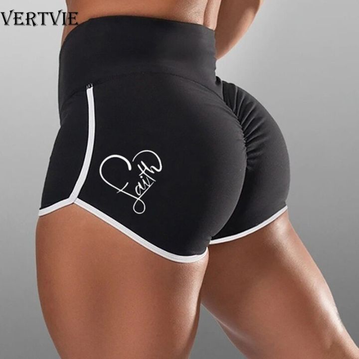 Women%20Sports%20Bike%20Cycling%20Shorts%20Short%20Leggings%20Print%20Stretch%20Butt%20Lifting%20Yoga%20Shorts%20Fitness%20Jogging%20Workout%20Shorts%20-%20Image%204