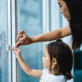 2Pcs Baby Safety Locks Anti-pinch Window Lock Durable Versatile Design Baby Door Cabinet Security Lock Child Safety Drops. 