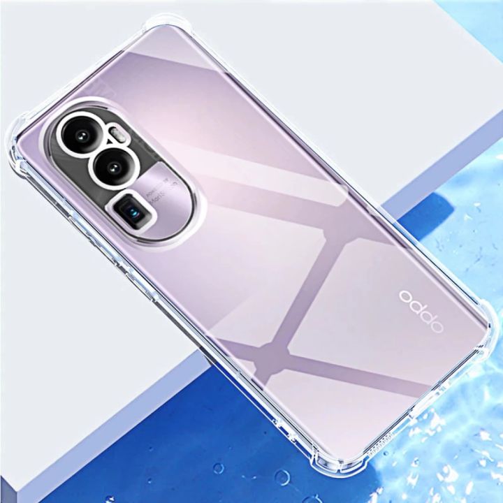 For Oppo Reno 10 Pro Plus 5g Transparent Clear Silicon Tup Back Cover Phone Cases phone cover Pani Cover