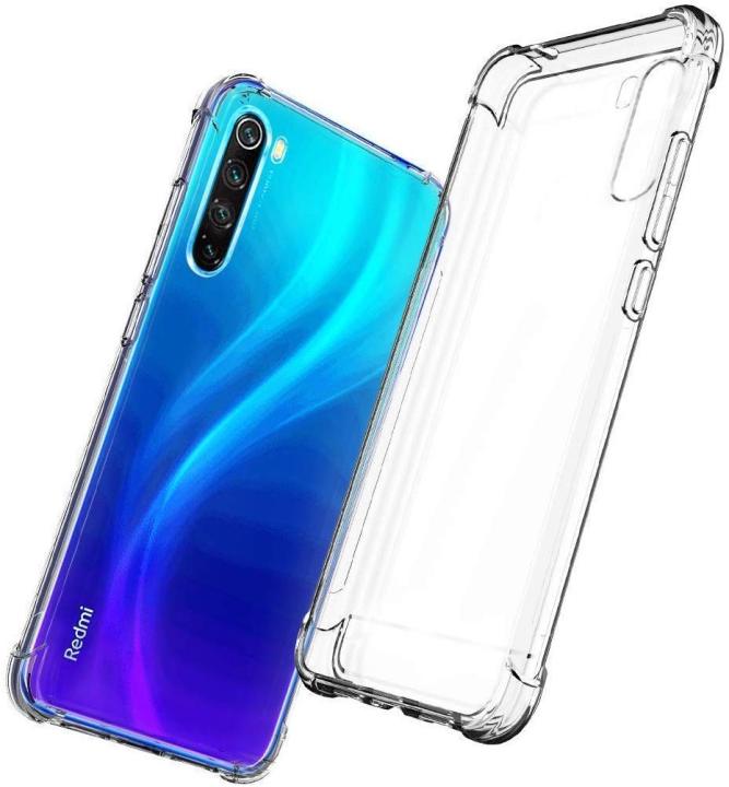 For%20Redmi%20Note%208%20Transparent%206D%20Crystal%20silicone%20Bumper%20case%20antiShock%20corner%20Clear%20back%20cover%20-%20Image%202