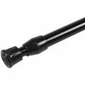 BRADOO 10 Pack Cupboard Bars Tensions Rod Spring Curtain Rod for DIY Projects, Extendable Width, 11.81 to 20 Inches (Black). 